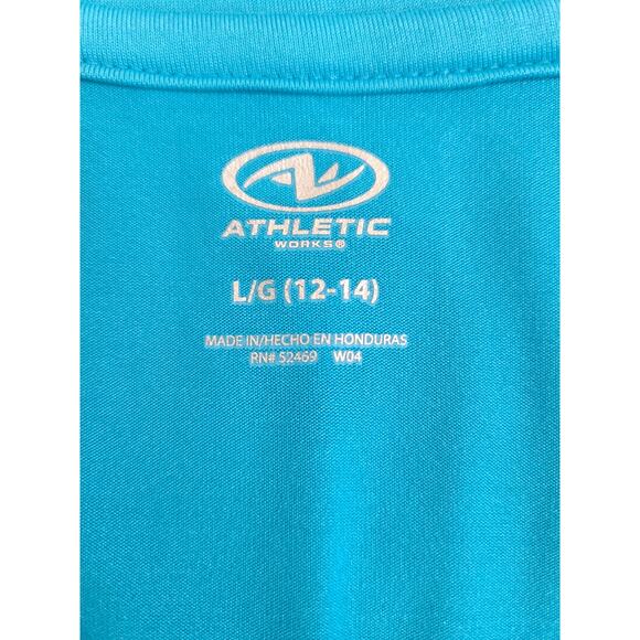 Athletic works large 12-14 women's blue athletic tank top - Picture 3 of 7